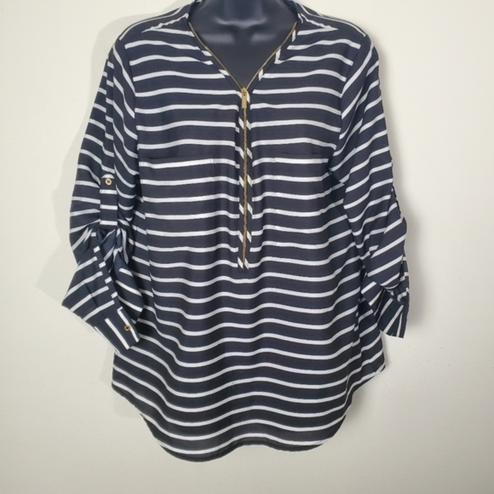 Calvin Klein Shirt Roll Up Sleeve  Medium